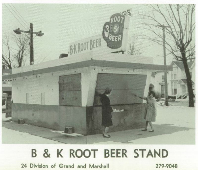 Shorts Drive-In (B&K Root Beer, Allens Root Beer, B-K Root Beer, BK Root Beer) - B-K Outlet On 24 Division